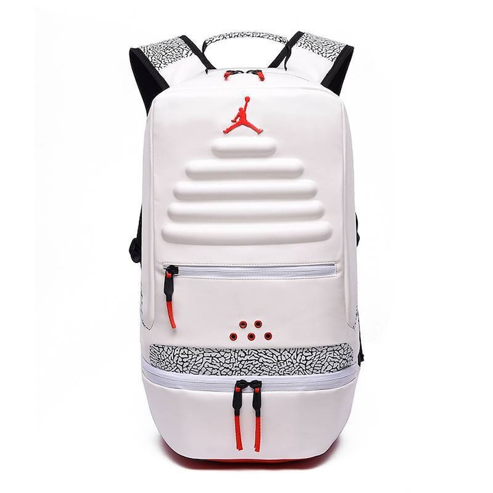 Nike, hátizsák, nagy kapacitású, 50 x 27 x 20 cm, N-64, fehér