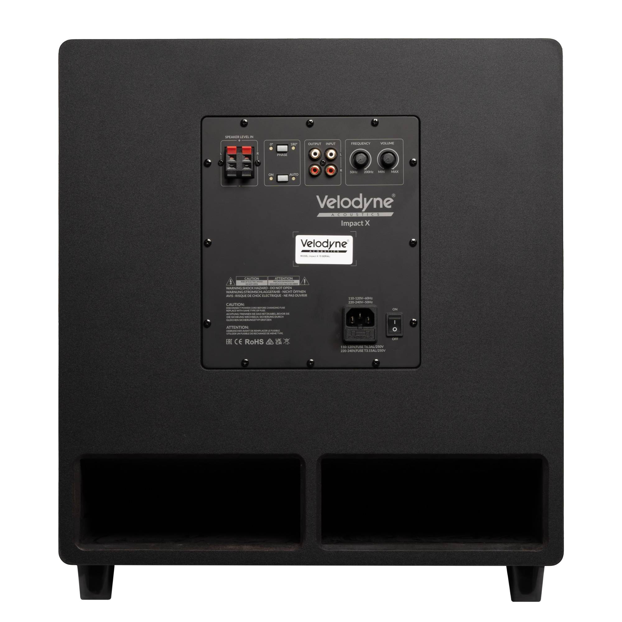 Subwoofer Velodyne Acoustics Impact X 15'', Negru
