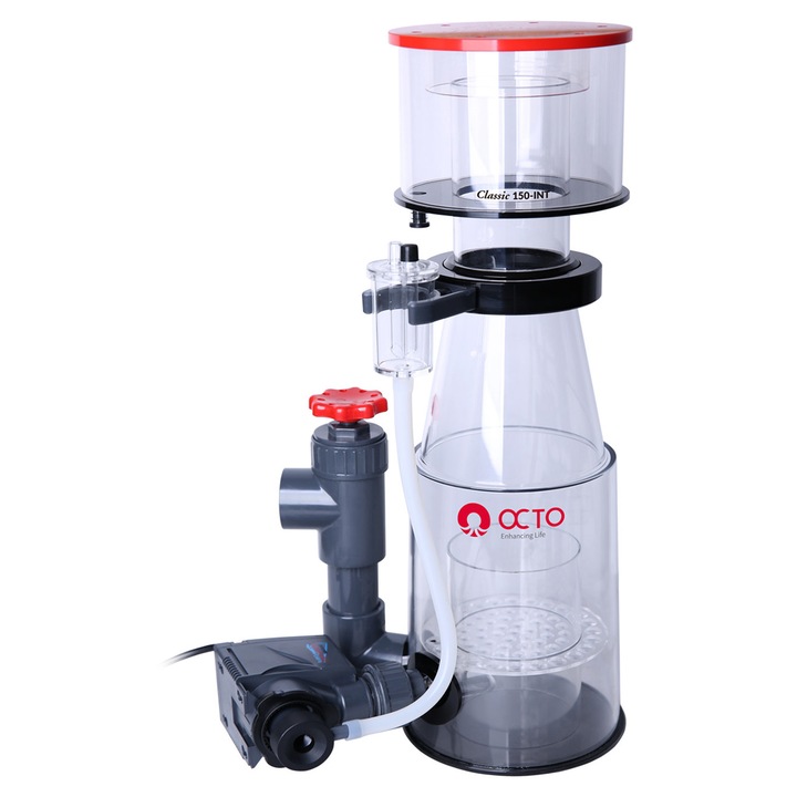 Протеинов скимер Classic 150-INT, OCTO, компактен, ефективен, акрилен