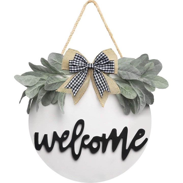 Placa decorativa din lemn, design 3D, funda din iuta, 30x30x0.5cm, rustic, multicolor