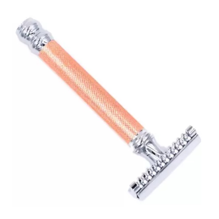 Parker 63C klasszikus borotva, rózsaarany, nyitott fésű