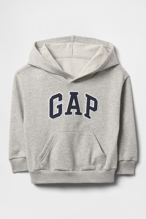 GAP, Hanorac cu model logo, Gri melange