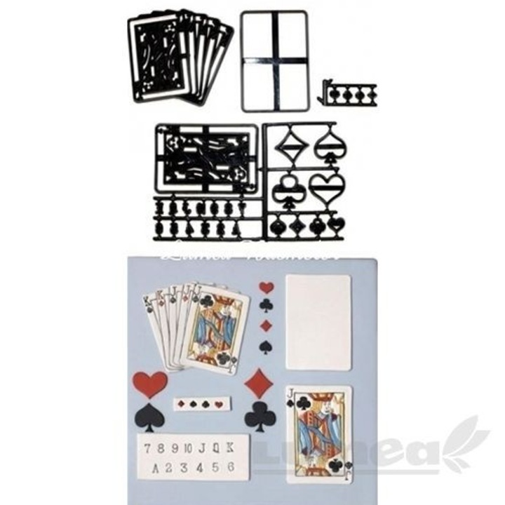 Decupatoare carti, 7 bucati - Patchwork