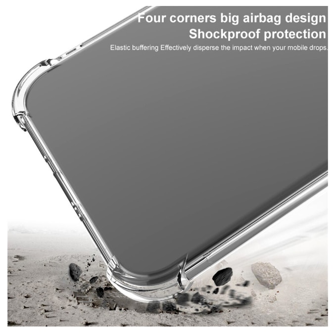 Husa protectie Mat-Tech compatibila cu iPhone 17 Pro, Margini ridicare camera, Colturi anti-soc, Decupaje Precise, Rezistenta la impact, Transparenta