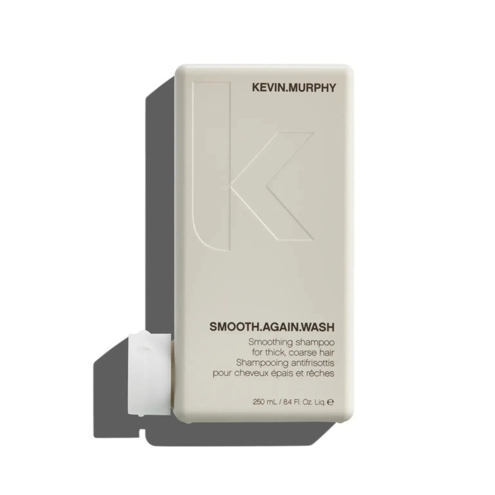 Sampon de par Kevin Murphy Smooth Again Wash, 250 ml, pentru par cret si rebel, actiune de ingrijire si netezire