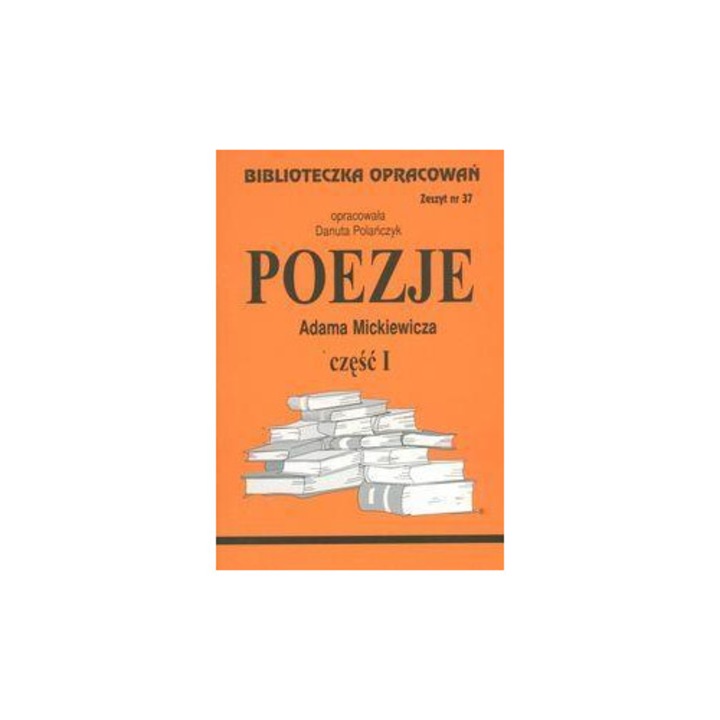 Biblioteczka Opracowan nr 037, Poezii, Biblios, 2023