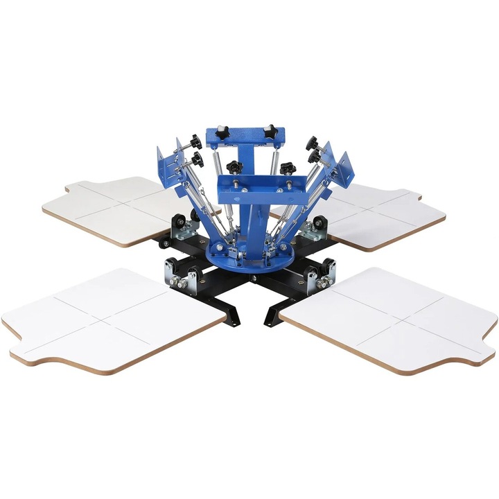 Presa termica personalizare sublimare, 5 in 1, Createur, tricouri, sepci, cani, farfurii, 1200W