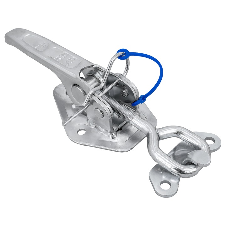 Carlig lateral cu element de fixare STEELPRESS ZB-15A+Z-15, inchidere excentrica completa a lateralului remorcii