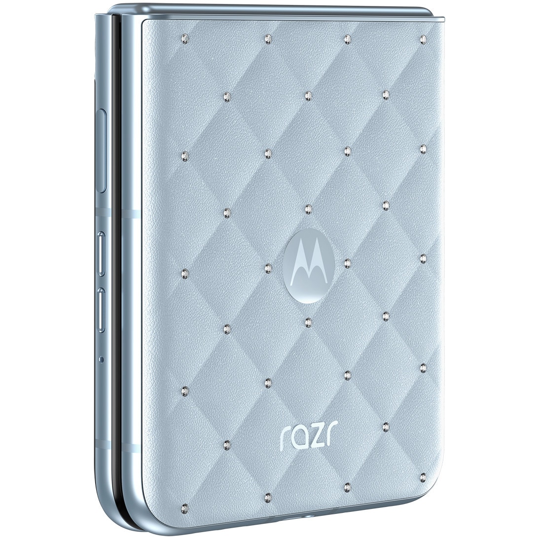 Telefon mobil Motorola razr 60 Swarovski, Dual SIM, 256GB, 8GB RAM, Ice Melt + casti moto buds loop