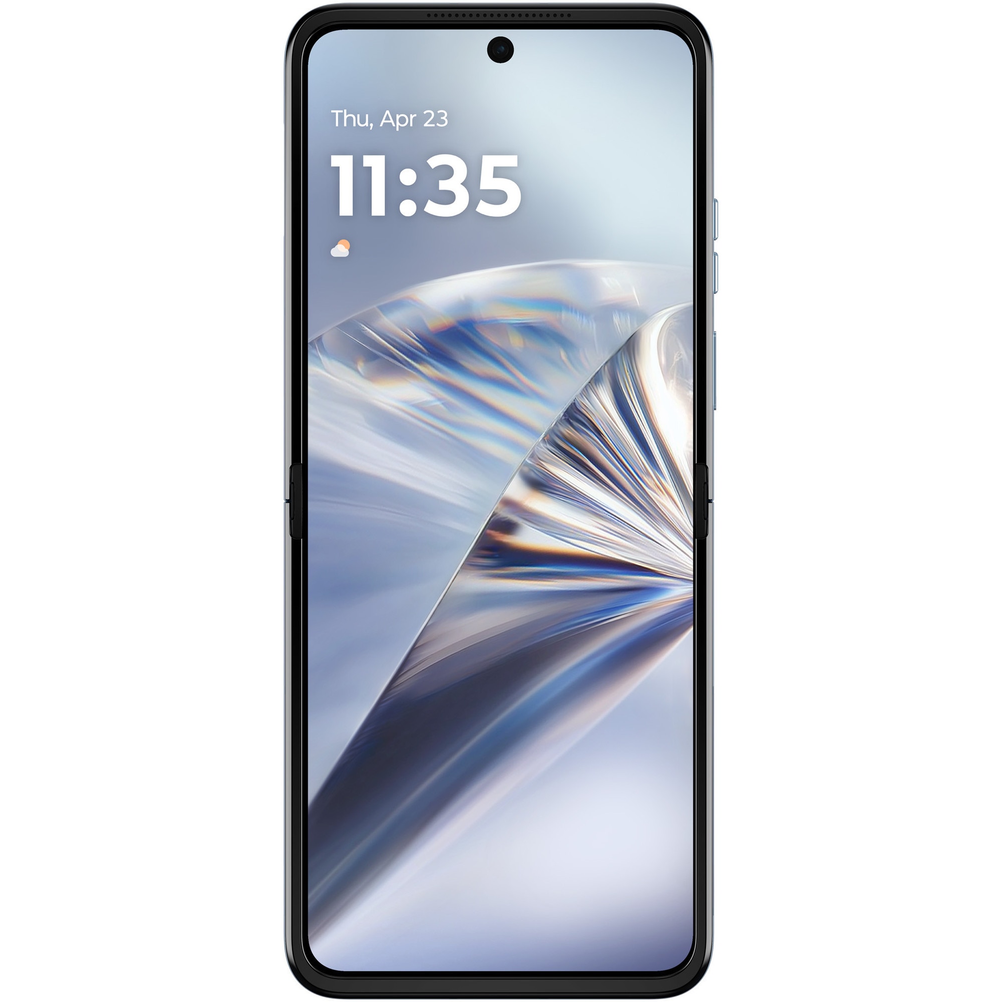 Telefon mobil Motorola razr 60 Swarovski, Dual SIM, 256GB, 8GB RAM, Ice Melt + casti moto buds loop