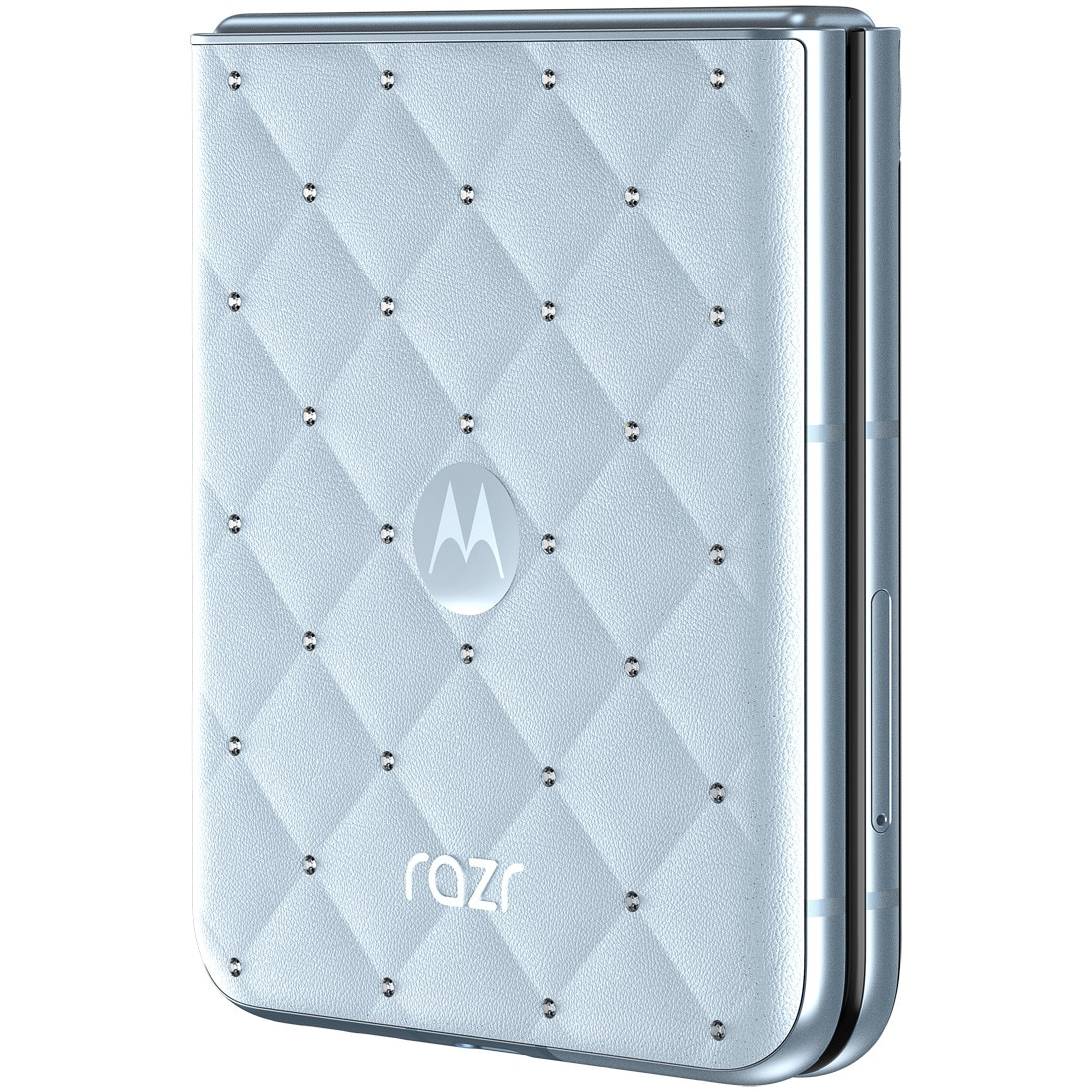 Telefon mobil Motorola razr 60 Swarovski, Dual SIM, 256GB, 8GB RAM, Ice Melt + casti moto buds loop