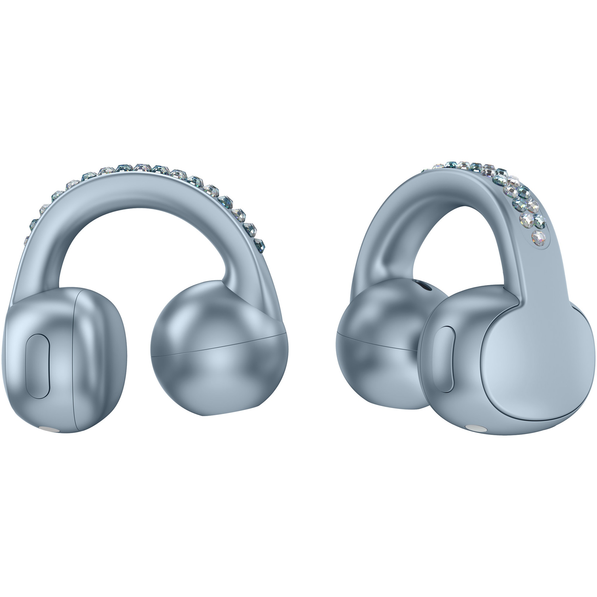 Telefon mobil Motorola razr 60 Swarovski, Dual SIM, 256GB, 8GB RAM, Ice Melt + casti moto buds loop