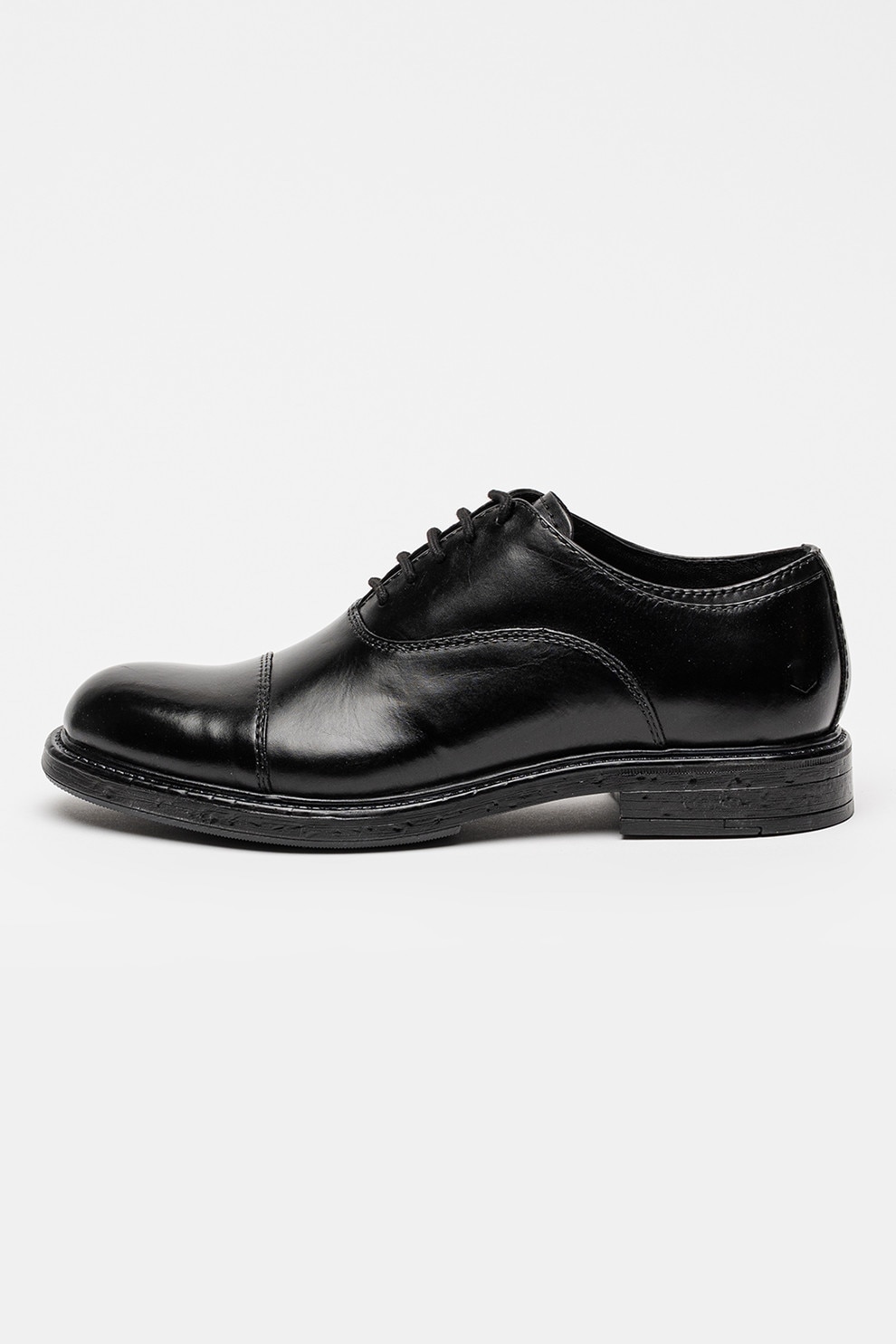 Lumberjack, Pantofi Oxford din piele Jesse, Negru, 41