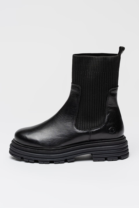 Lumberjack, Ghete cu toc masiv Fiorenza, Negru