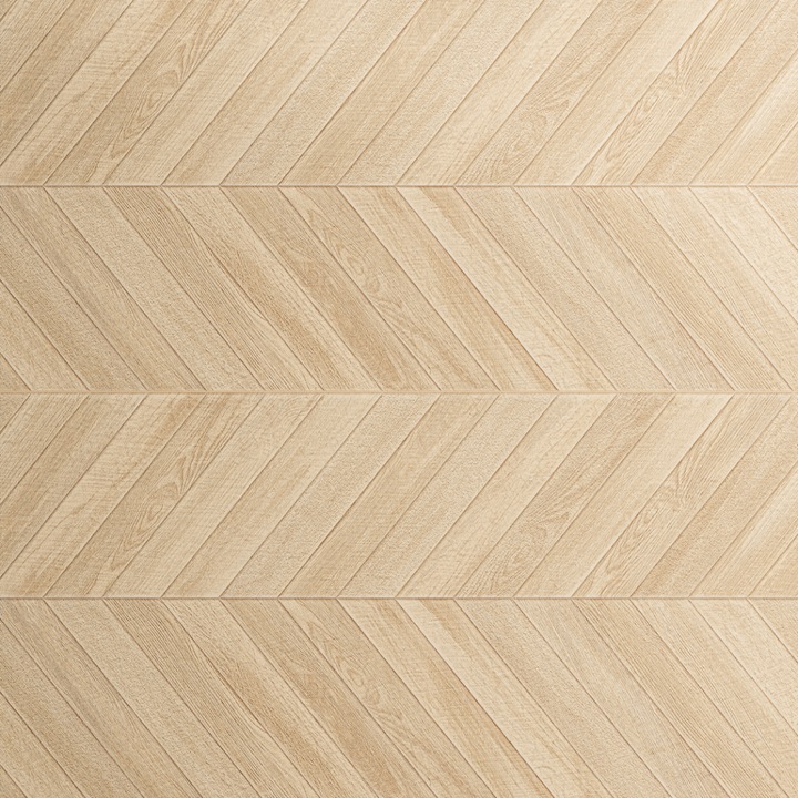 Gresie portelanata rectificata Chiron Crema Carving, 60X120 cm, mata, 1.44 mp/cutie