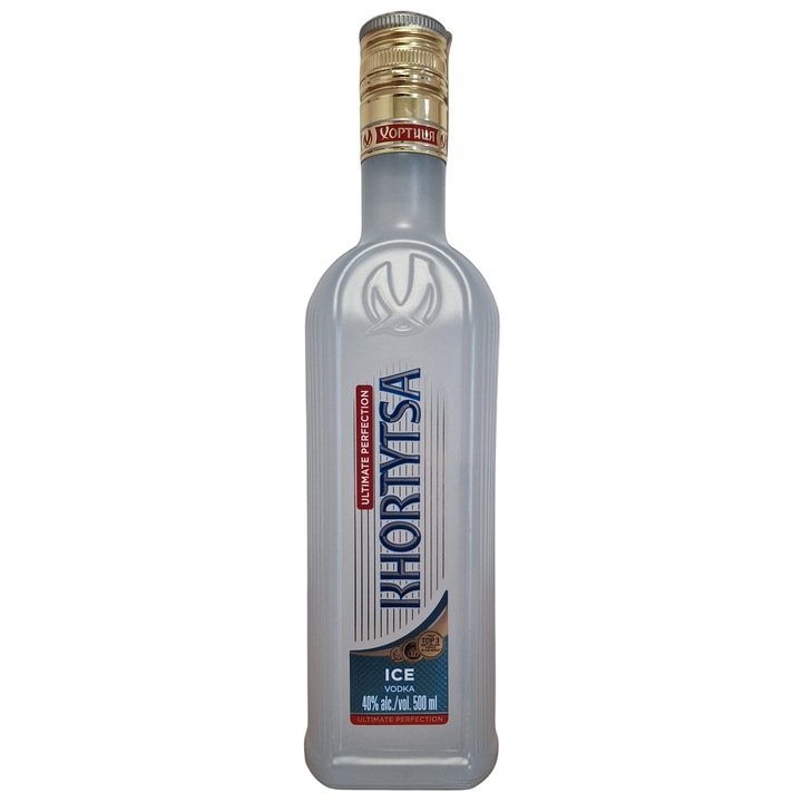 Vodcă Khortytsa Ice 40% 500ml, aromată, color-changing