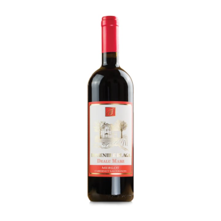 Vin Rosu Demisec Domeniile Blaga Cabernet Sauvignon Merlot 0.75 l