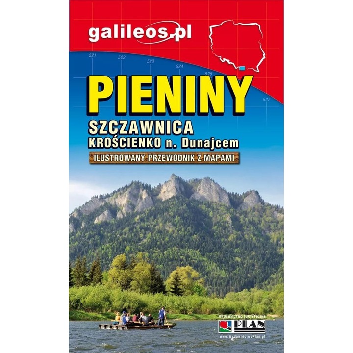 Ghid turistic Pieniny, Plan, 5 trasee
