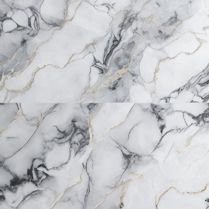 Gresie cu insertii aurii Selma Grey Gold Insert Carving, 60X120, lucioasa, 1.44 mp/cutie