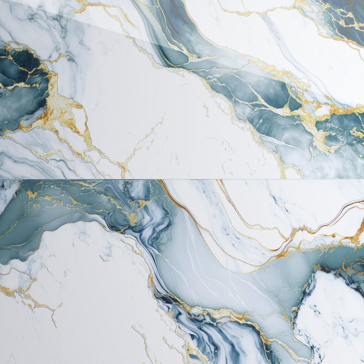 Gresie cu insertii aurii Rozer Aqua Gold Insert Carving, 60X120, lucioasa, 1.44 mp/cutie