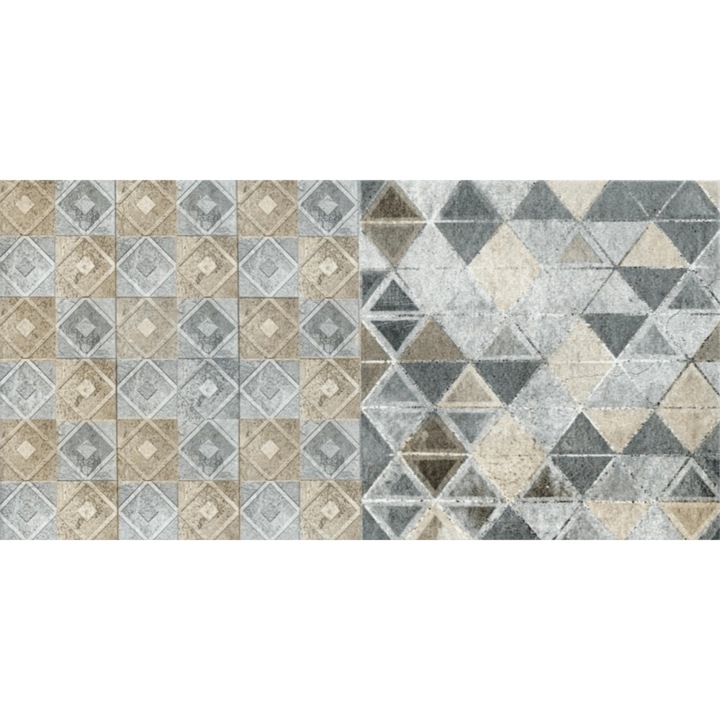 Faianta decorativa Syros Mix Geometric 1, 30.5X60.5, 1 placa