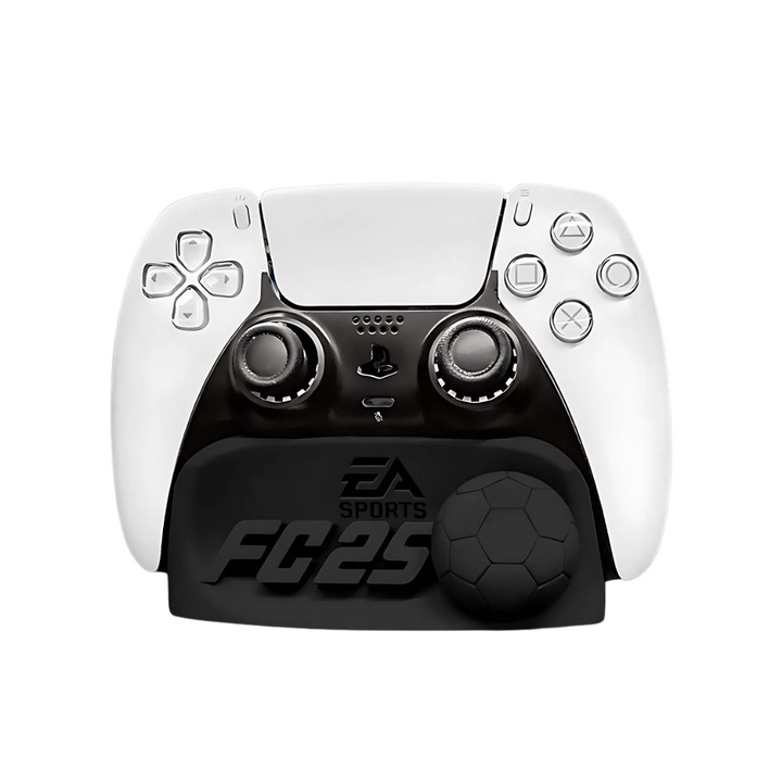 Suport 3D Controller PS5, Negru, Design EA Sports FIFA25