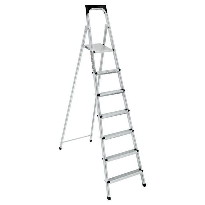 Scara metalica 1105, 6+1 trepte, 211 cm