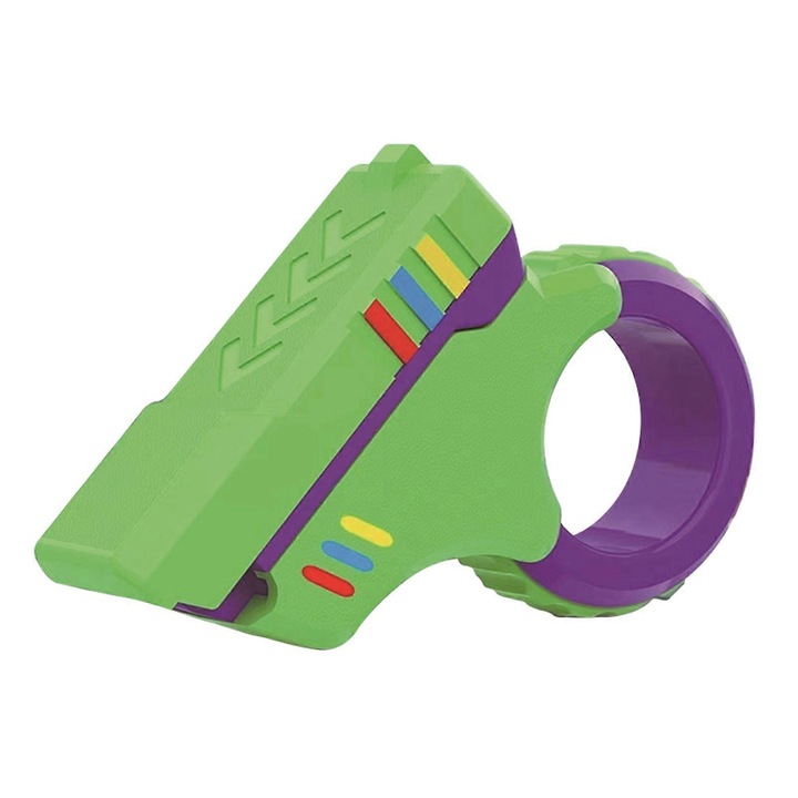 Jucarie antistres, 3D, verde, 7.5x6x2.2cm