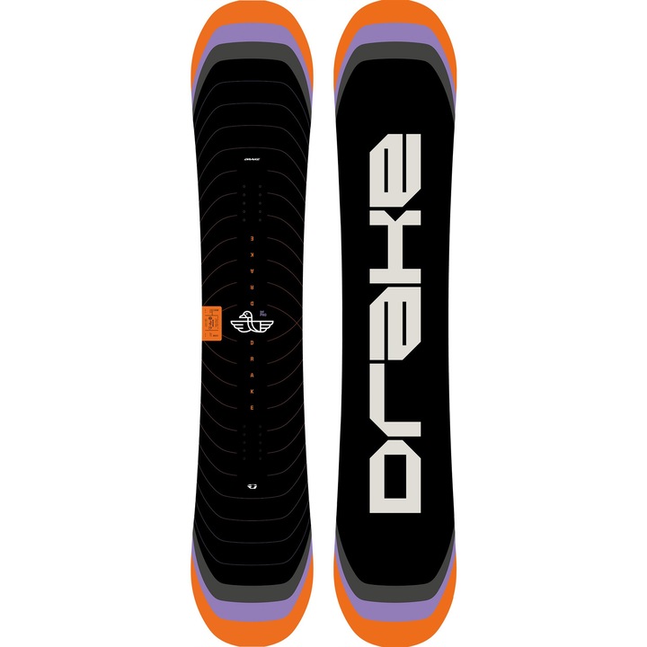 Placa Snowboard DRAKE DF Pro, 158 cm