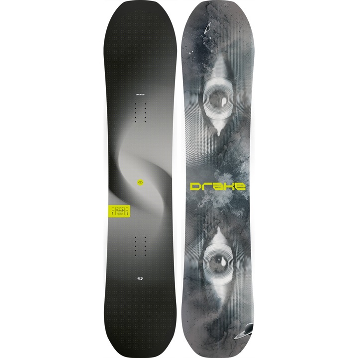 Placa snowboard Drake Battle, 163W cm, Camber Smooth, Talpa Sintra 6000