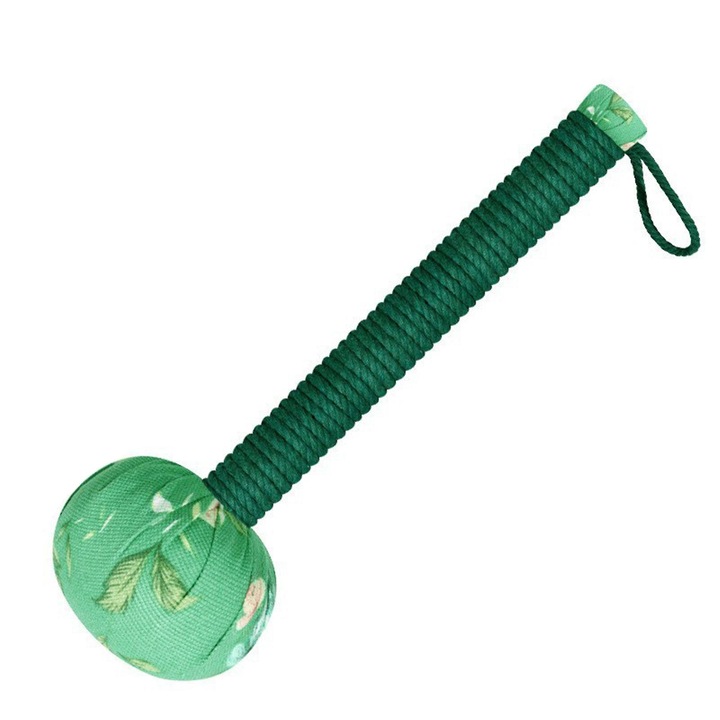 Ciocan de masaj portabil din pelin, 26x31cm, design ergonomic