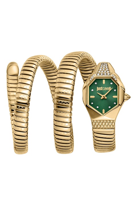 JUST CAVALLI, Rozsdamentes acél karóra, Aranyszín
