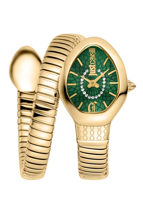 JUST CAVALLI, Ceas din otel inoxidabil, Auriu