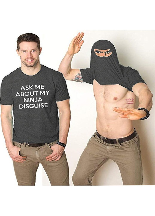 Ferfi polo, grafikus, szurke, Sötétszürke