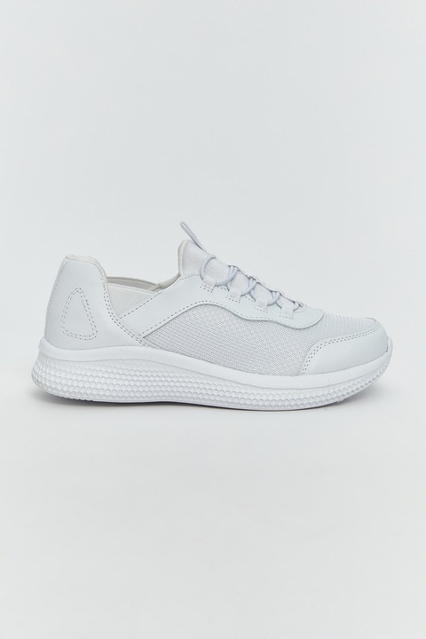 LC WAIKIKI, Pantofi sport slip-on Steps, Alb optic, 27 EU