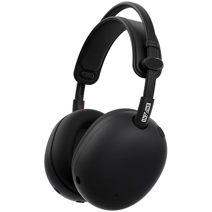 Casti Gaming SONY INZONE H9 II WH-G910NB, Noise cancelling, Wireless, Bluetooth/LE/2.4GHz/Cablu, 360 Spatial Sound, Microfon AI Noise Reduction, 30 ore autonomie, pentru PC, Negru
