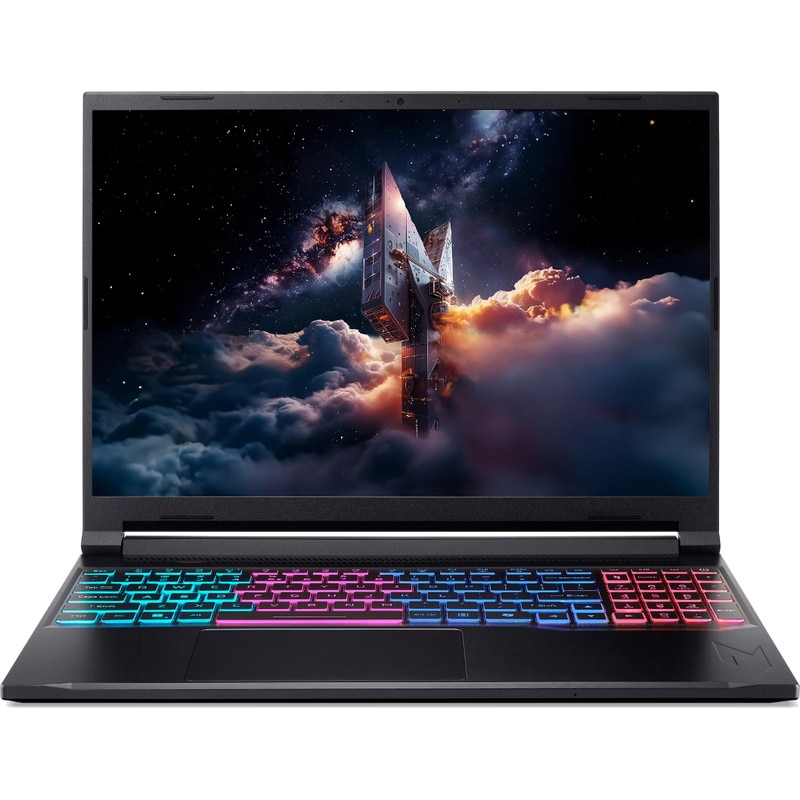Laptop Acer Gaming 16'' Nitro V 16S AI ANV16S-61, WQXGA IPS 180Hz, Procesor AMD Ryzen™ AI 9 365 (24M Cache, up to 5.0 GHz), 32GB DDR5, 1TB SSD, GeForce RTX 5070 8GB, No OS, Black