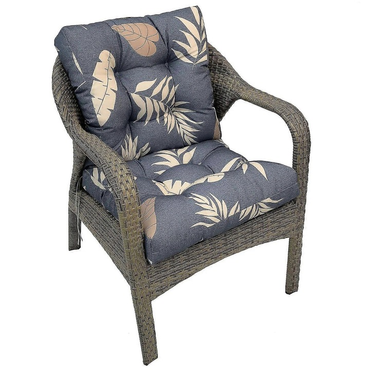 Perna decorativa pentru scaun de exterior, 106x53x10cm, impermeabila, pentru terasa, set 1 buc.