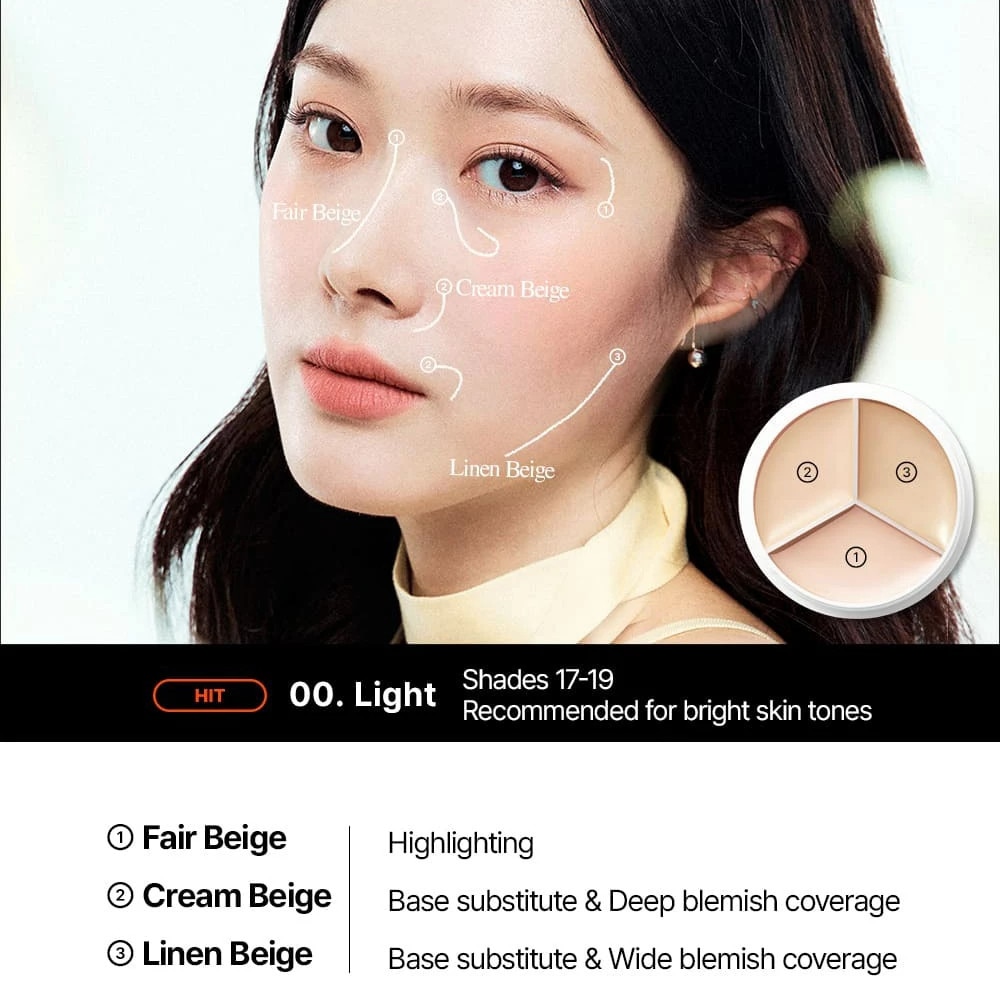 Corector paleta, TFIT, 00 Light, Cover Up Pro Concealer, 15 gr - eMAG.ro