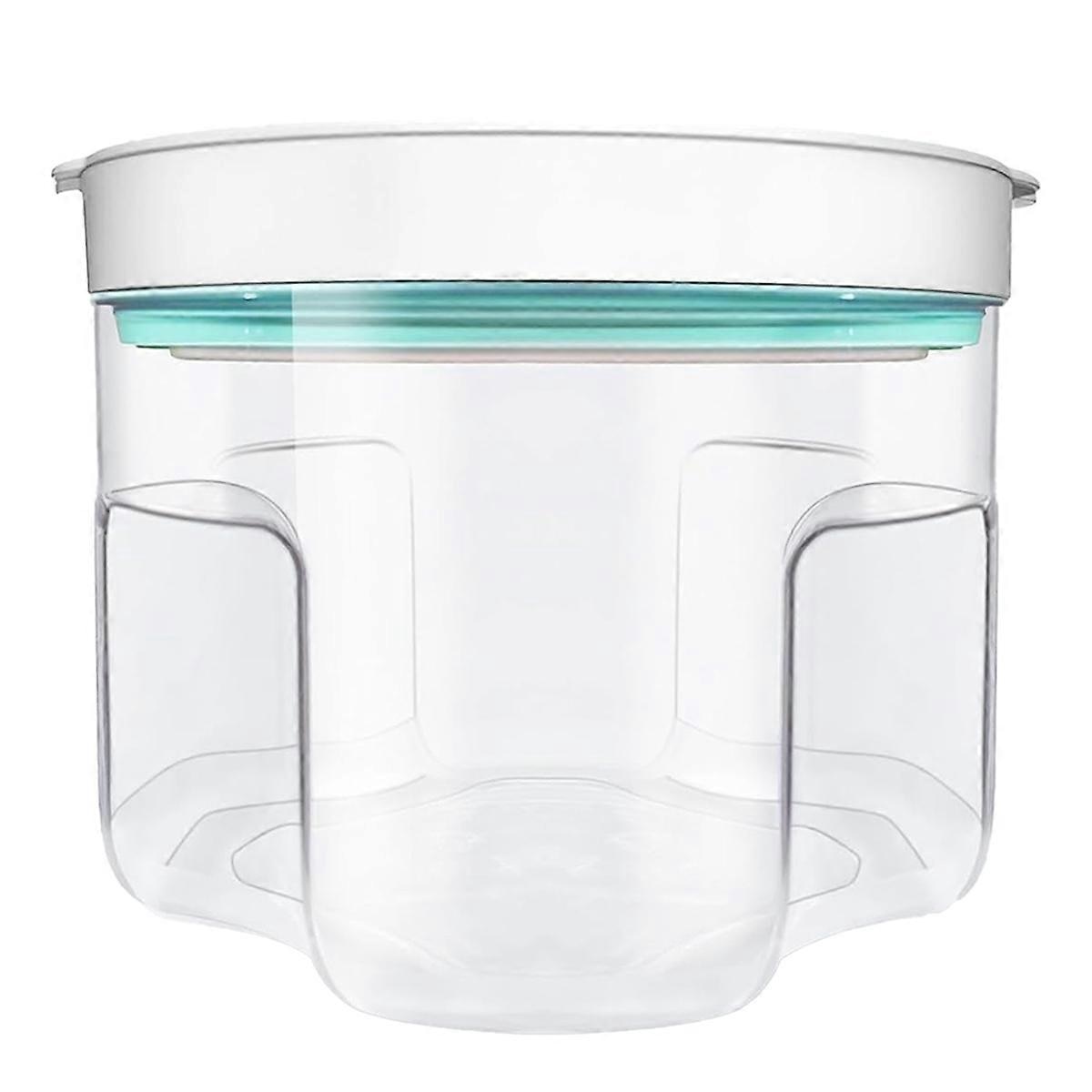 Aspirator de bule din rasina, 2L, 99% eliminare bule in 5 minute, alb si albastru, 20x20x16 cm, pentru diy