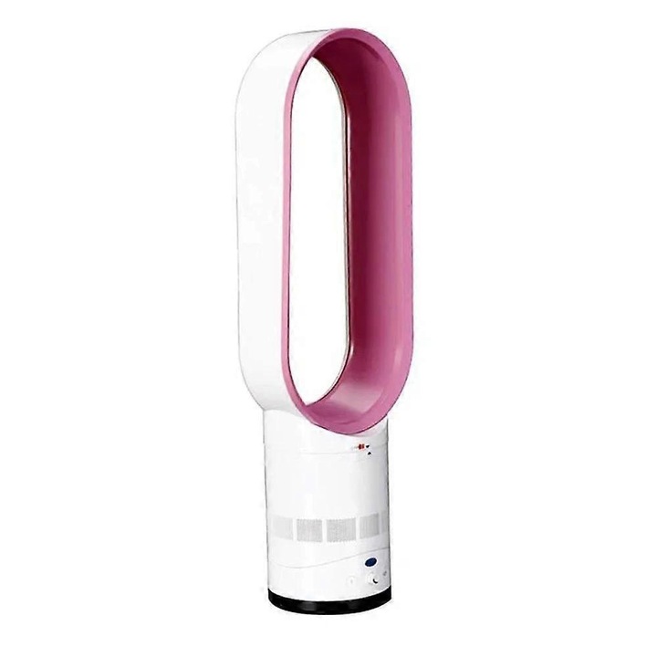 Ventilator fara palete, 16 inch, alb, cu telecomanda, 40W, 1.5M cablu