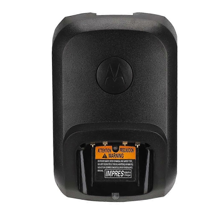 Incarcator de baza pentru statii radio Motorola, design compact, indicator de incarcare, 14.5x9.5x5cm