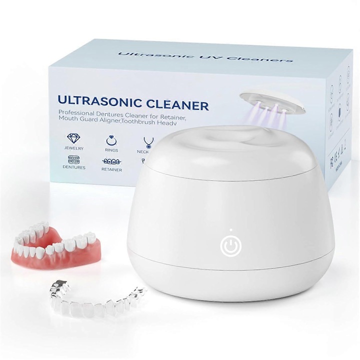 Zilo Pod szájzuhany, professzionális tisztítás, 13.6x11x7cm, műfogsorokhoz, sínekhez, láthatatlan alignerekhez