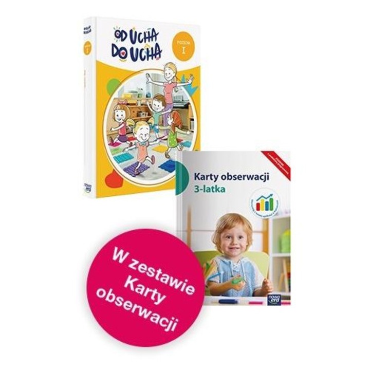 Fültől fülig. 3 évesek. 1. szint. Gyerek készlet