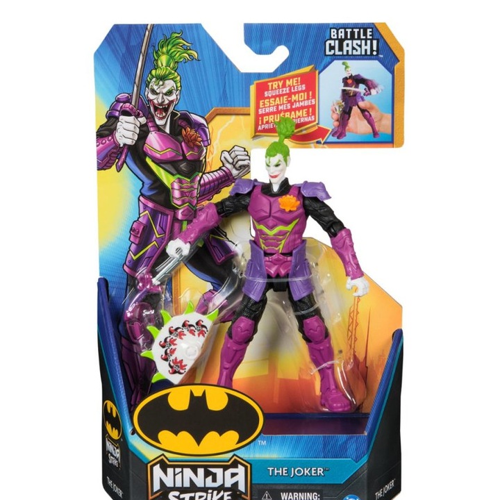 Figurina DC Comics Dc Batman Ninja Strike The Joker Battle Clash Action 15cm (20151632)