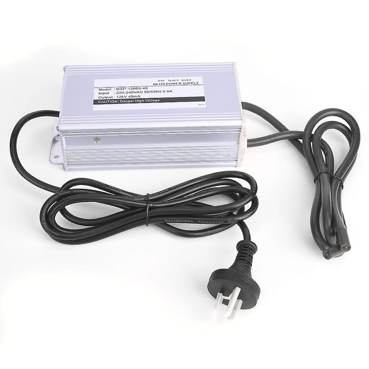 Transformator electronic neon Mxp-12000-40, 40mA, 160x85x55mm