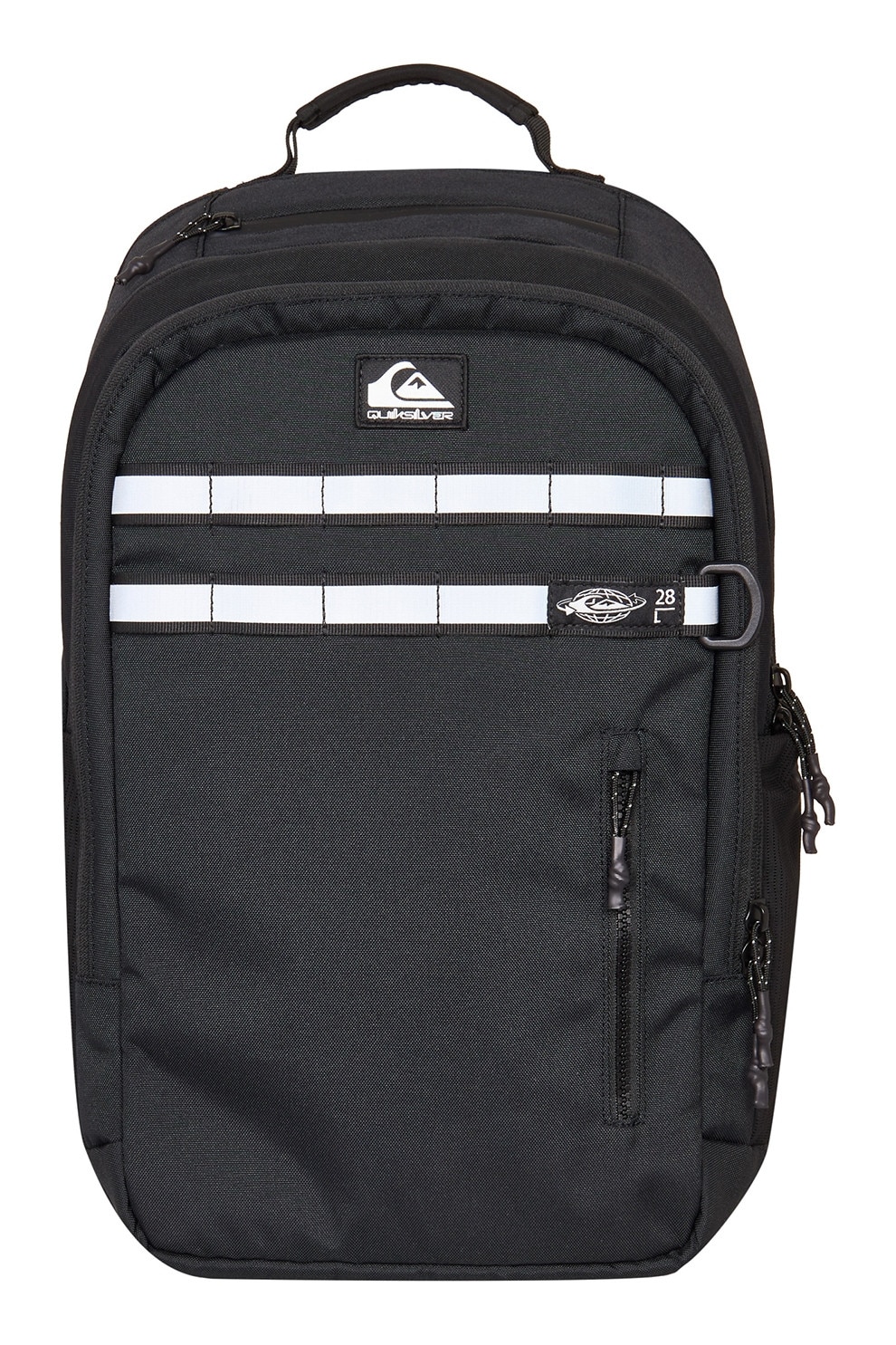 QUIKSILVER, Rucsac Burner - 28 L, Alb, Grip Black