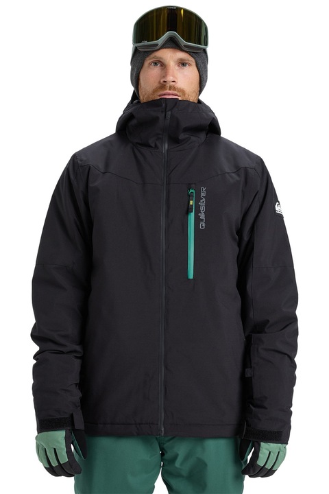 QUIKSILVER, Geaca Titano Skin, Negru
