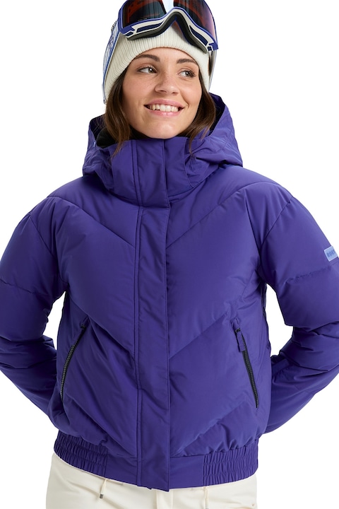 ROXY, Ски яке Snow Shimmer с еластични маншети и подгъв, Индигово синьо