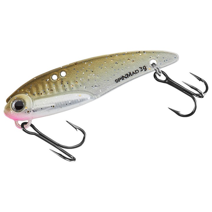 Cicada Spinmad SpicyBlade Uklejka 4.2cm, 3gr, culoarea 3506 pentru pescuitul la clean, biban, pastrav